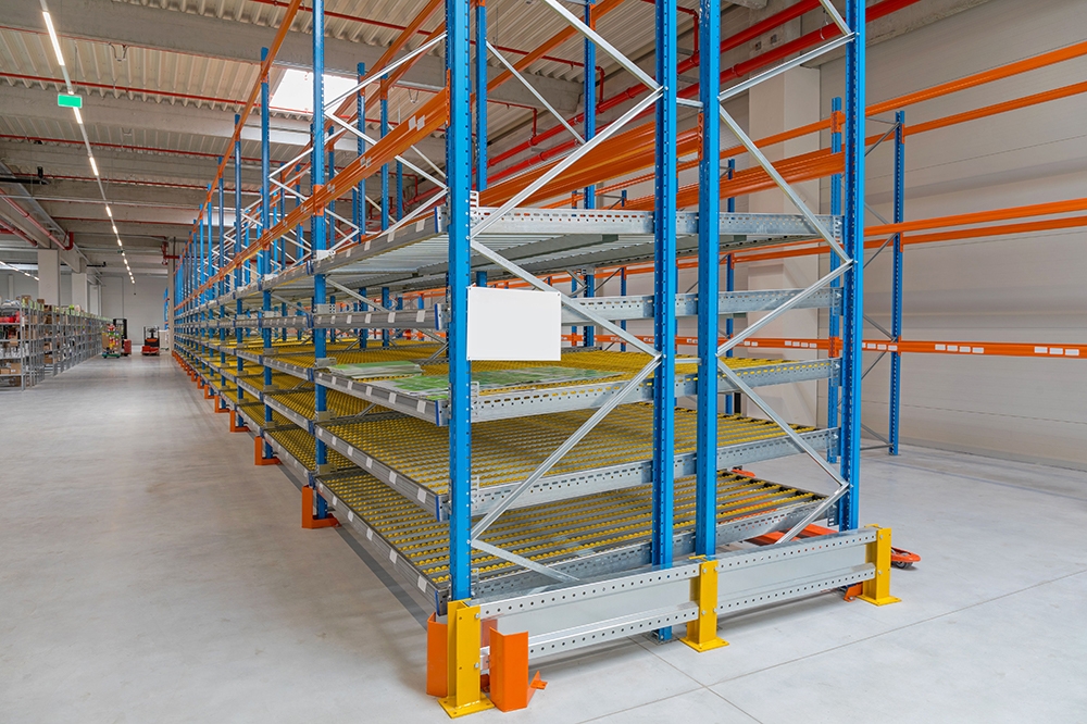 pallet flow rack